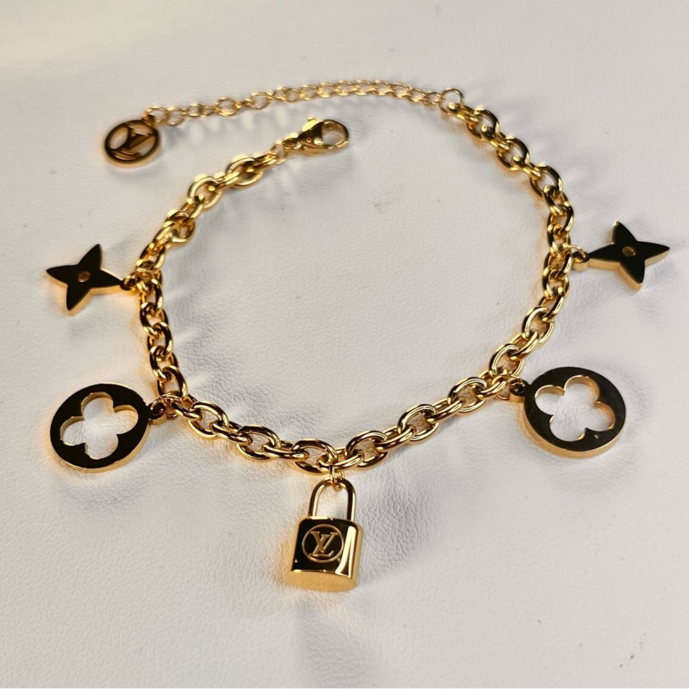 Gold Charm Luxury Bracelet
